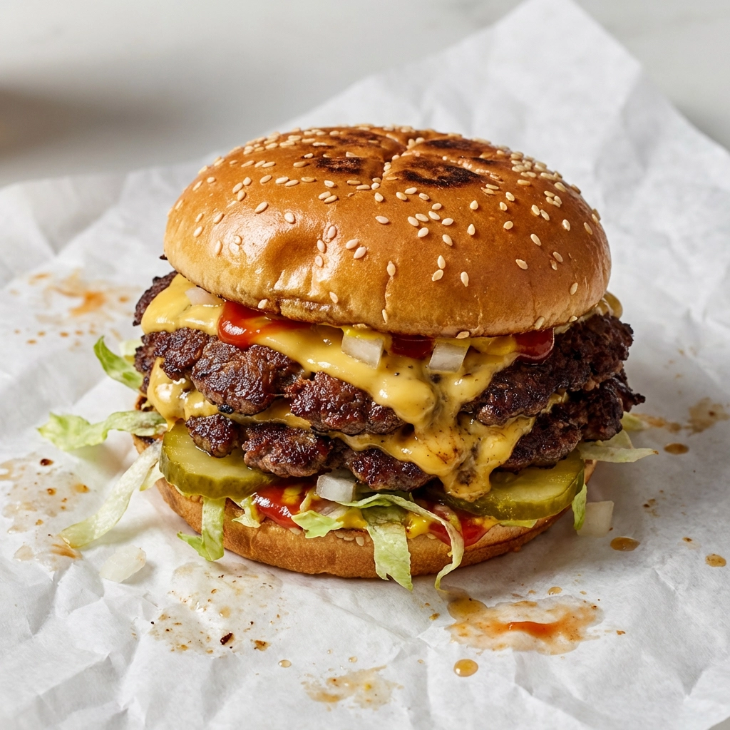 Cheeseburger Double TS